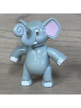 Tuki Makeeta RAIN FOREST CAFE 3.25" Elephant Collectible Posable Figure Vtg 2000